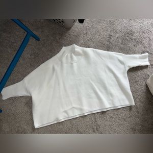 Womens kerisma knits cream sweater shirt